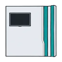 Schematic: Drywall over wood studs